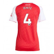 Arsenal Ben White #4 Hjemmedrakt Kvinner 2025-26 Kortermet Arsenal Ben White #4 Hjemmedrakt Kvinner 2025-26 Kortermet